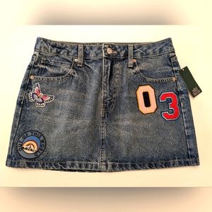WILD FABLE NWT Jean Skirt